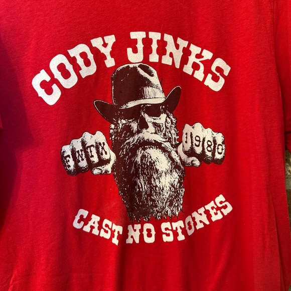 Cody Jinks "Cast No Stones" Concert Tee - Picture 3 of 4
